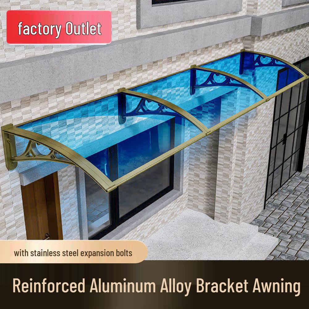 Aluminum Alloy Silent Awning Sunshade for Outdoor Windows