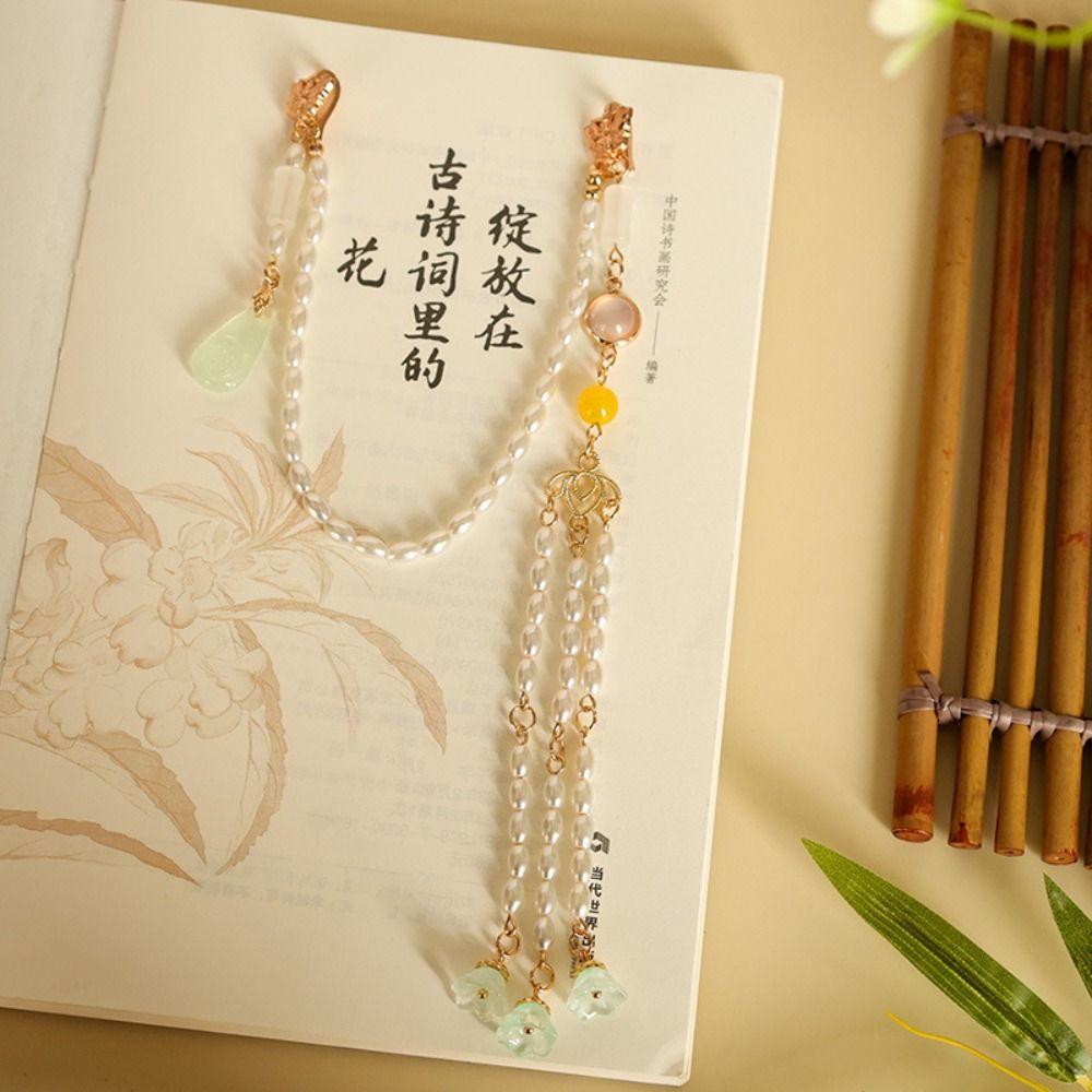 Fashion Jewelry Chinese Style Brooch Long Hanging Tassel Pendant Brooches Outdoor