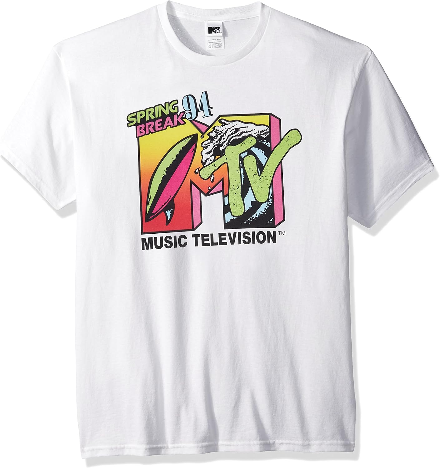 MTV Men s Springbreak 94 Logo T-Shirt S