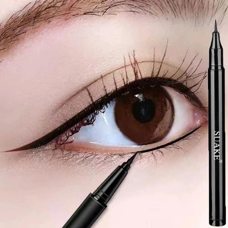 

Waterproof Eyeliner Black Liquid Long Lasting Eye Liner Pencil Quick Drying Not Bloom Natural Eyeliner Liquid Pen Cosmetic Tools чорний
