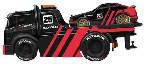 

Maisto 1/64 JDM Flatbed / 1983 Toyota Sprinter Trueno (AE86) Black/Red Finished Model