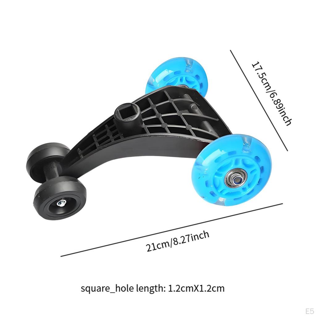 Autostativ für Dreiecksräder und Vierkantlöcher