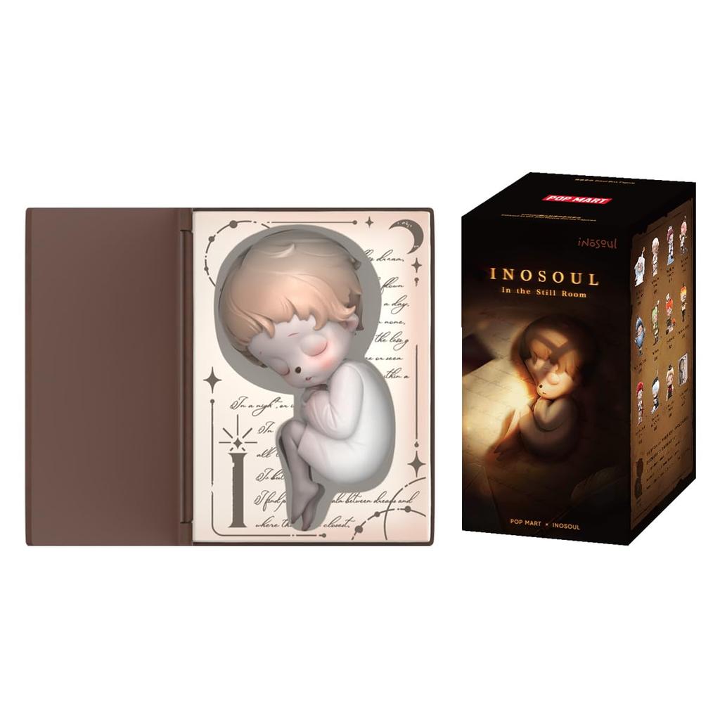 POP MART Inosoul Seria Camera Liniștită Figurina Cutie Oarbă Gachapon Pop Mart Model din Plastic Jucărie Premium Vinil Moale PVC Personaj Original Cadou de Ziua de Naștere