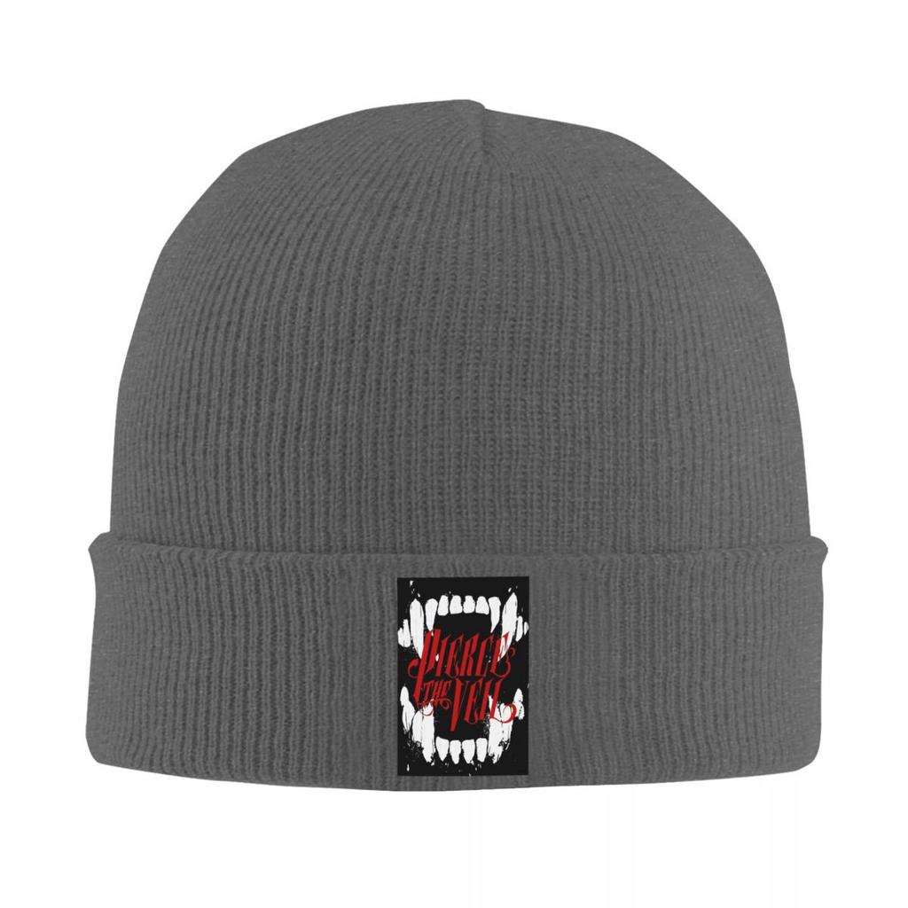 Pierce The Veil Warm Knitted Cap Fashion Bonnet Hat Autumn Winter Outdoor Beanies Hats for Men Women Adult