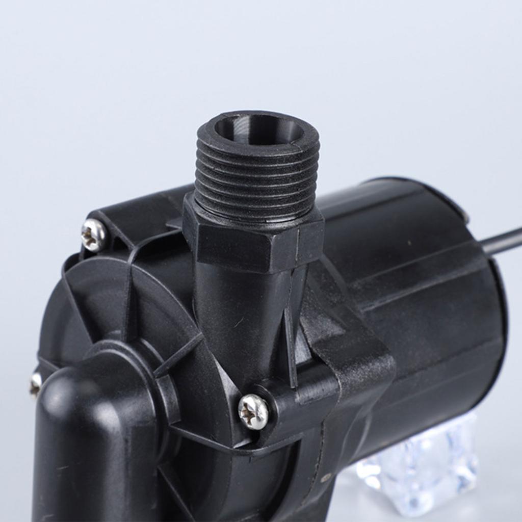 DC/12V Vattenvärmare Boosterpump Ultratyst Borstlös Motor Vattencirkulationspumpar för Vattencirkulationssystem