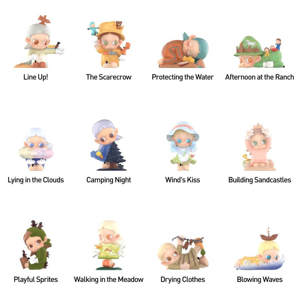 POP MART Zsiga Take It Slow Series Box 12 Pop Mart Gachapon Blind Box Figures Plastic Model Premium Toys PVC Soft Vinyl Original Character Birthday