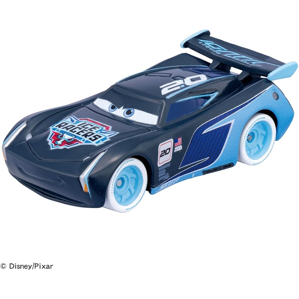 Takara Tomy Disney Cars Tomica C-29 Jackson Storm Ice Racing Miniature Toy Car for Ages 3 and Up