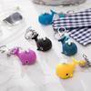 Cute Sea Whale Sounds Light Keychain Cartoon Animal Creative Key Chain For Small Gift