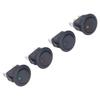 4PCS 12V Round Power Switches 3 Pin 2 Position LED Switch Boat Toggle Rocker Switch 20mm