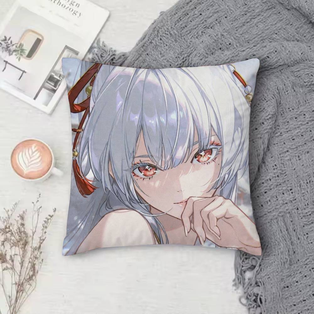 H-Hiyuki W-Wuthering W-Waves Pillow Case Pattern Printed Pillowcase For Living Room Sofa Cushion Cover