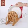 Bamboo Kitchen Storage Rack for Dishes, Cups, Plates, Cutting Boards, CDs, and More