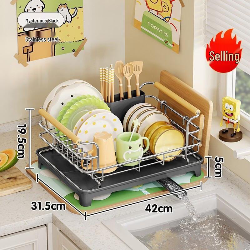 Nordic Foldable Kitchen Storage Rack