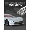 Simulation 1/24 Benz AMG Vision GT Leichtmetall-Modellauto, Metallguss, Spielzeugfahrzeug, Geburtstagsgeschenk für Jungen, Sammlerstück, Heimdekoration, Miniatur
