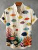 New Men's Summer Cool Short-Sleeve Shirt with 3D Print – Men's Hawaiian Vacation Outdoor Top