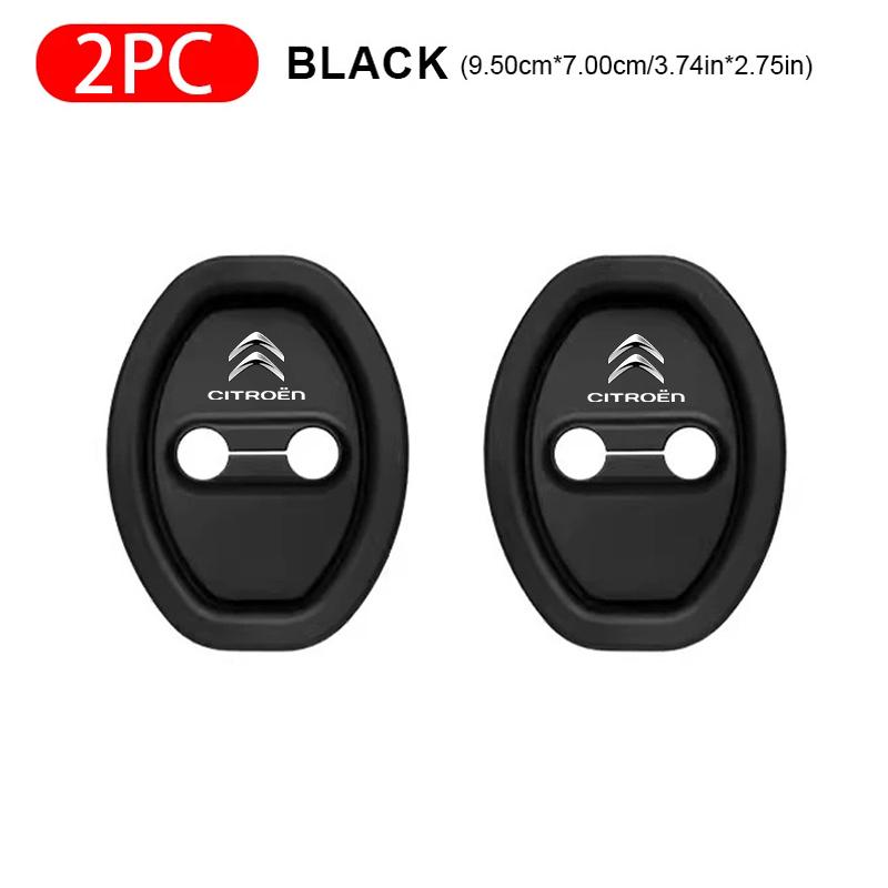 

For Citroen C1 C2 C3 C4 C5 C6 C8 C4L DS3 DS4 DS5 DS5LS DS6 Car Door Stopper Cover Door Lock Protective Covers Car Styling