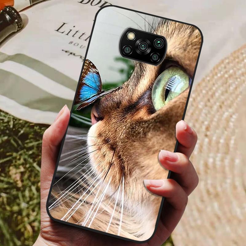 Pour Xiaomi Poco X3 NFC Coque Silicone Souple TPU Housse de Téléphone Pour Xiaomi Poco X3 NFC Coque X 3 NFC Marbre Bumper Protecteur