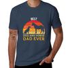 Mens Best Dog And Horse Dad Ever Papa Daddy Fathers Day Tshirt Classic Print Short Sleeve Shirt