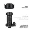 JJC Reversible Lens Nikon for Nikon Nikkor Z 50mm S Specs Nikkor Z DX VR Compatible with Nikon Z50II and Hood, HB-90A Compatible, F1.8 & 50-250mm