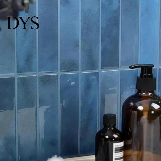 Waterproof Surface Protection Film Peel and Stick Backsplash Tile, PVC Self Adhesive Wall Stickers Removable Bathroom Floor Tiles for Kitchen
