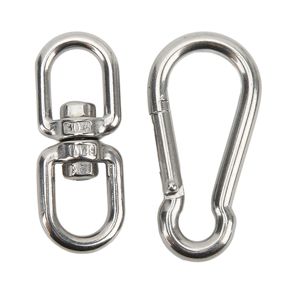 Hammock Chair Hanging Kit Stainless Steel Swing Ceiling Mount Set for Yoga Hammock Punching Bag