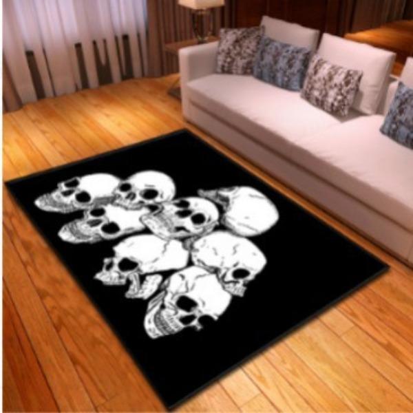 Halloween Carpet Feather Wind Bedroom Floor Mat