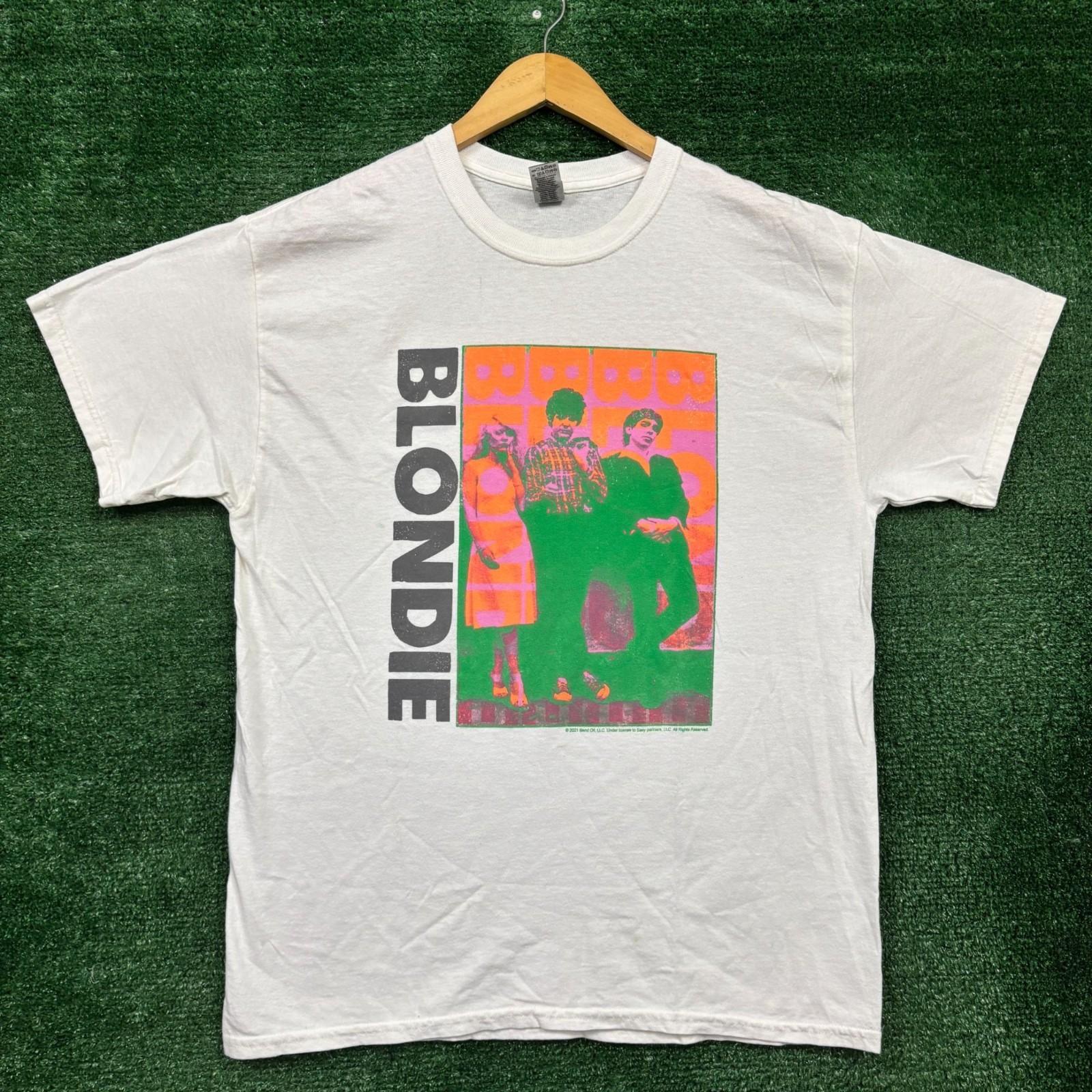 Blondie Eat to the Beat Rock Band T-Shirt Size Large S