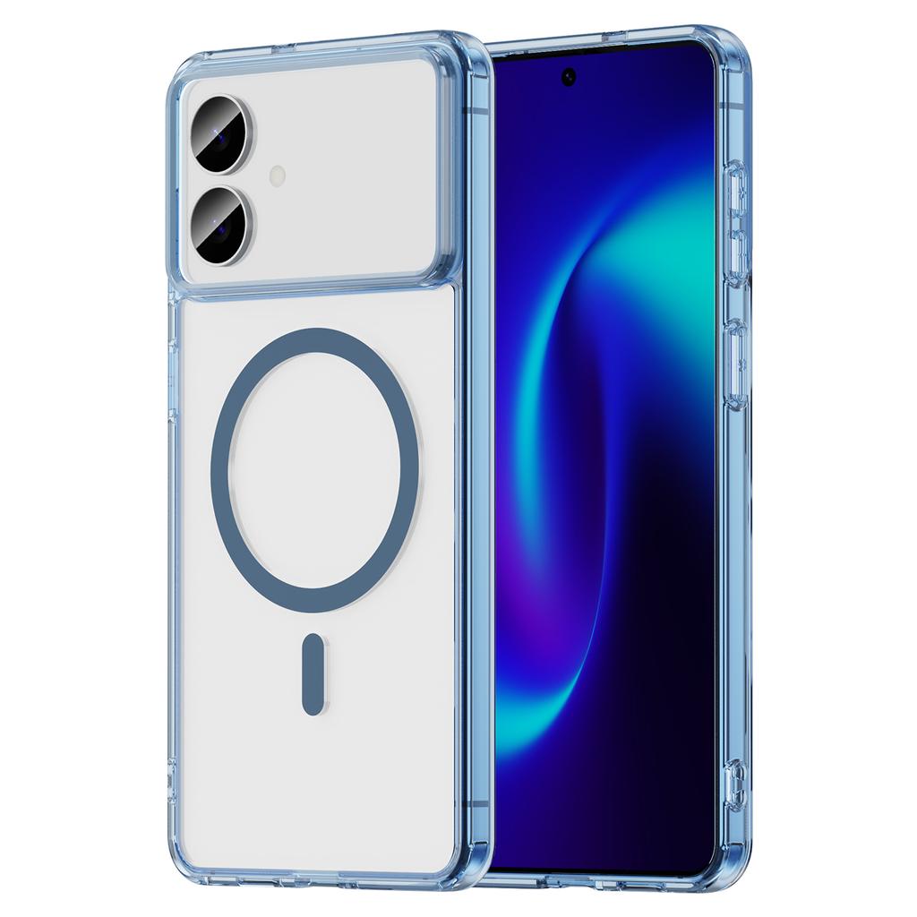 Samsung Galaxy S26 Edge Clear Phone Case,Non-Yellowing Magnetic Phone Case for Samsung Galaxy S26 Edge