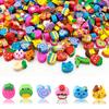 20-200pcs Mini Erasers Fruit Animal Number Cake Heart Designs School Supplies Graduation Gifts Classroom Prizes Birthday JXB