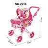 Children's Large Simulation Stroller Toy with Tray - Push Doll Stroller for Girls
