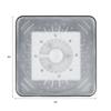 7 Colors LED Light Shower Head, ABS Material Water Powered No Battery Needed, Easy to Install with Color Changing Effect, for Home Bathroom Shower