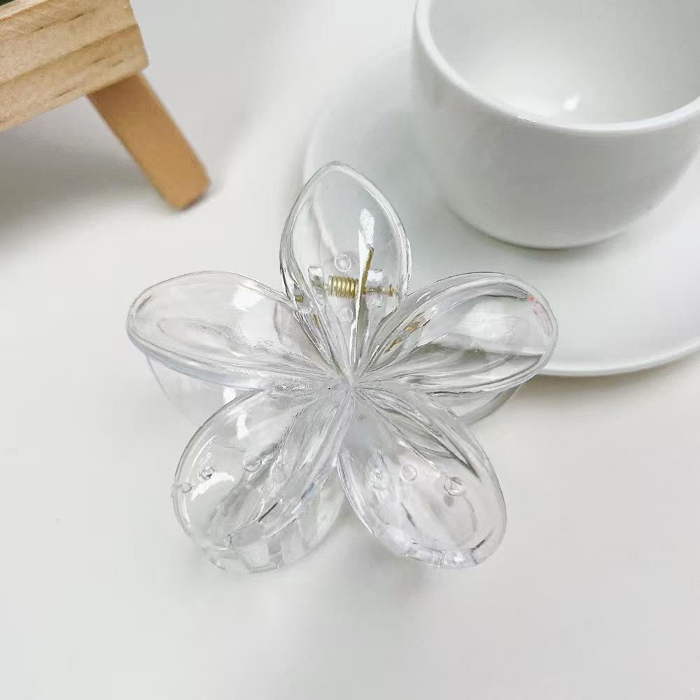 Haarspange mit Acrylblume für Frauen, Haarklammern mit Marmorstruktur, trendige Haarnadel für Mädchen, koreanisches Haar-Accessoire, Kopfbedeckung