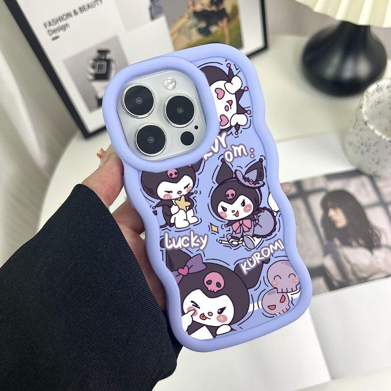 Sanrio Kuromi Hello Kitty Melody Phone Case For Iphone 17 Air 17 Pro Max 16 15 14 13 12 11 Pro Max 16 15 Plus Cinnamoroll Cover