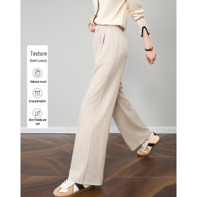 Demana Women's Tall Fit Korean Style Casual Pants