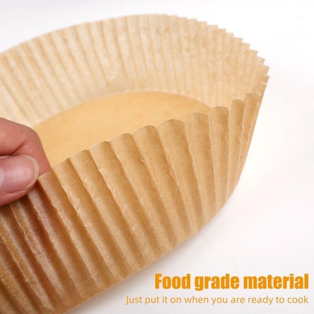 20/50/100Pcs Non-Stick Air Fryer Paper Oil Proof Frying Paper  for Steamer Muffin Cupcake