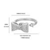 Light Luxury Niche Design Bow Open Ring, New Trendy Index Finger Ring, High-end Element Ring Ring, Ring Woman