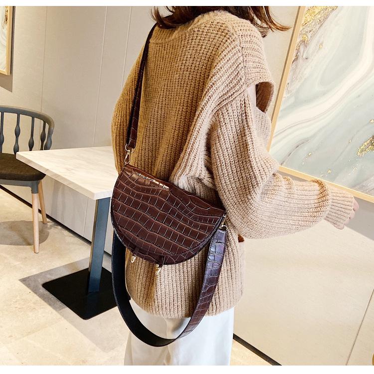 SCIONE Retro kleine neue weibliche Tasche High-End-Schultertasche Mode Diagonaltasche