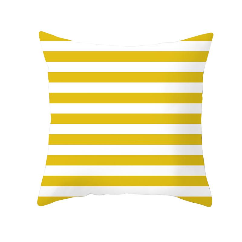 Geometryczny Nadruk Cyfrowy Poszewka na Poduszkę Skórka Brzoskwiniowa Nowoczesny Prosty Styl Poszewka na Poduszkę na Sofę Pokrowiec na Poduszkę Samochodową Dekoracja