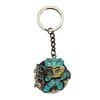 Face Change Keychain Sanxingdui Museum Authentic Bronze Face Design Keyring Retro Style Decorative Accessory