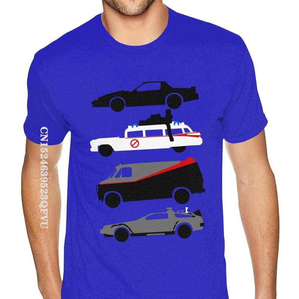 80s Car Tee Shirts Kawaii  Halloween Oversized T Shirts Harajuku Boyfriend's Plus Size T-Shirts