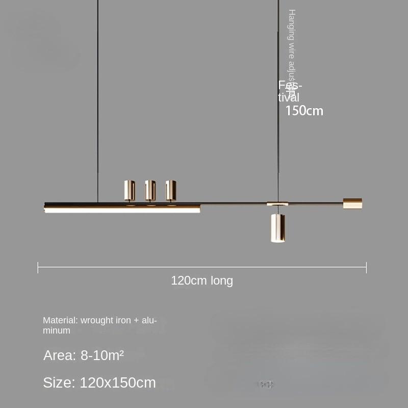 Jednoduchá restaurační závěsná lampa barová lampa na pracovní stůl