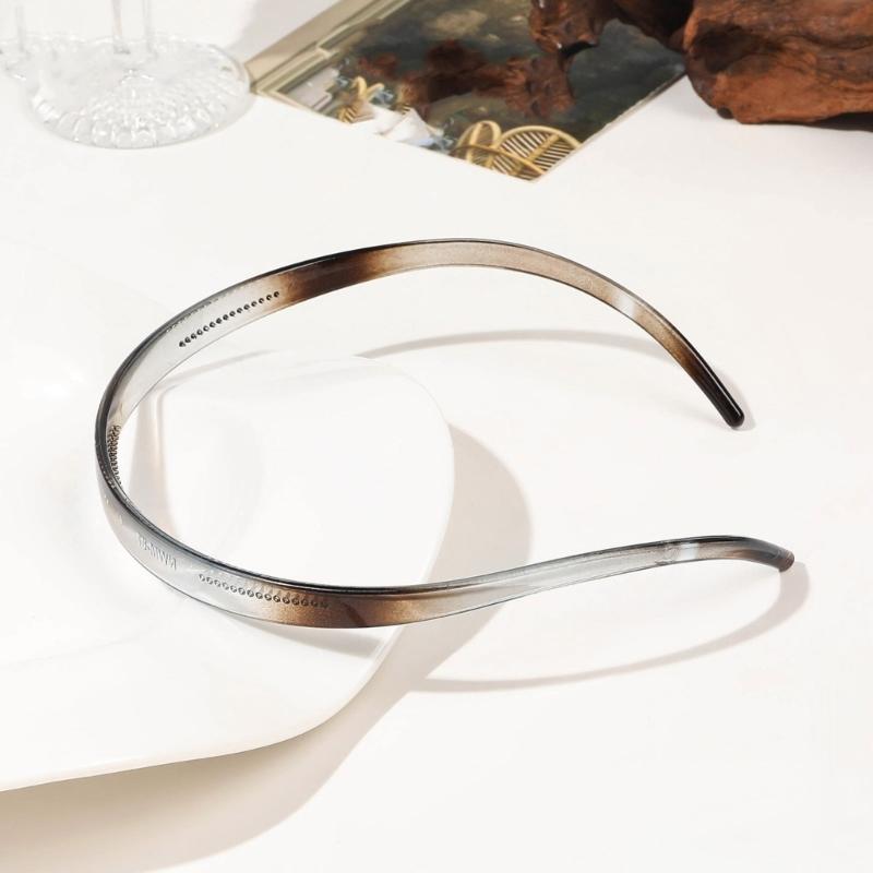 Pack Of 6 NonSlip Hairband With Grip Design Lightweight Plastic Resin Headbands For Women Girls Kids Multi Color Set