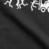 Lustiges Gabelstapler-zertifizierter Bediener T-Shirt für Herren Rundhals 100% Baumwoll-T-Shirt Kurzarm T-Shirt Grafikbedruckte Kleidung