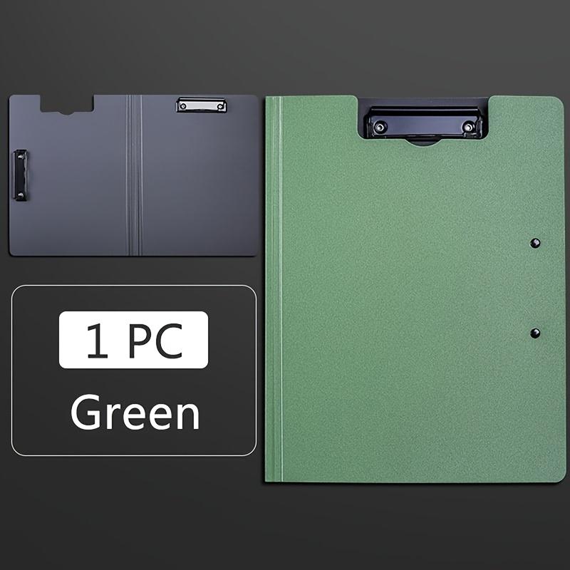 1PC A4 Folder, Tablet, Sticky Note Clip, Double Clip, Test Paper Storage Box, School Supplies, Office Stationery.
