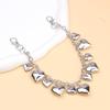 Gothic Punk Detachable Bag Chain Set With Multiple Cool Charm Designs For Handbag Decor Y2K Alt Style Daily Wear