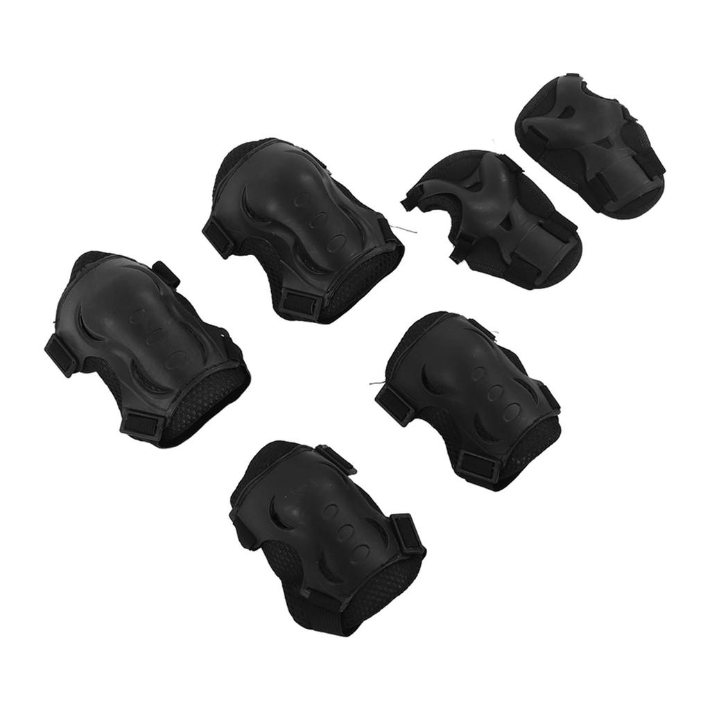 Kids Protective Gear Skateboard Pads Set Knee Elbow Pads Handguard with Carrying Mesh Bag for Roller Skates Sports