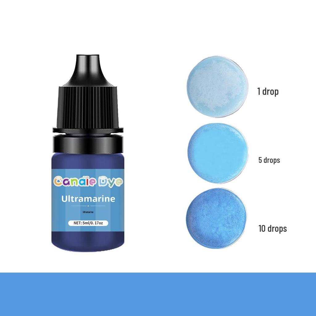 Candle Pigment - 36 Color Options for DIY Handmade Soap & Silicone, High-Concentration Dye Essence