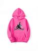 Unisex Spring/Autumn AD Logo Hooded Sweatshirt Fashion Sport Casual Top