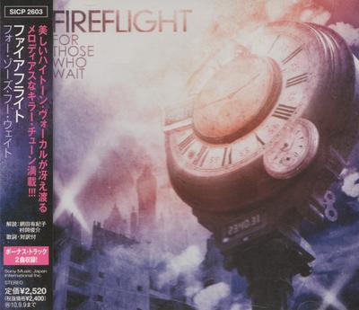 CD FIREFLIGHT - For Those Who Wait SICP2603 Flicker Records 2010 Japan ObiRock Used
