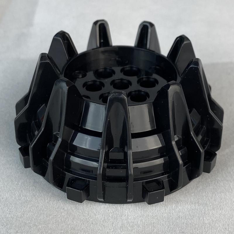 

Совместимо со строительным блоком 64712, запасные части для строительного блока с технологией малых частиц 4538782, черные 62-миллиметровые колеса из твердого пластика piece