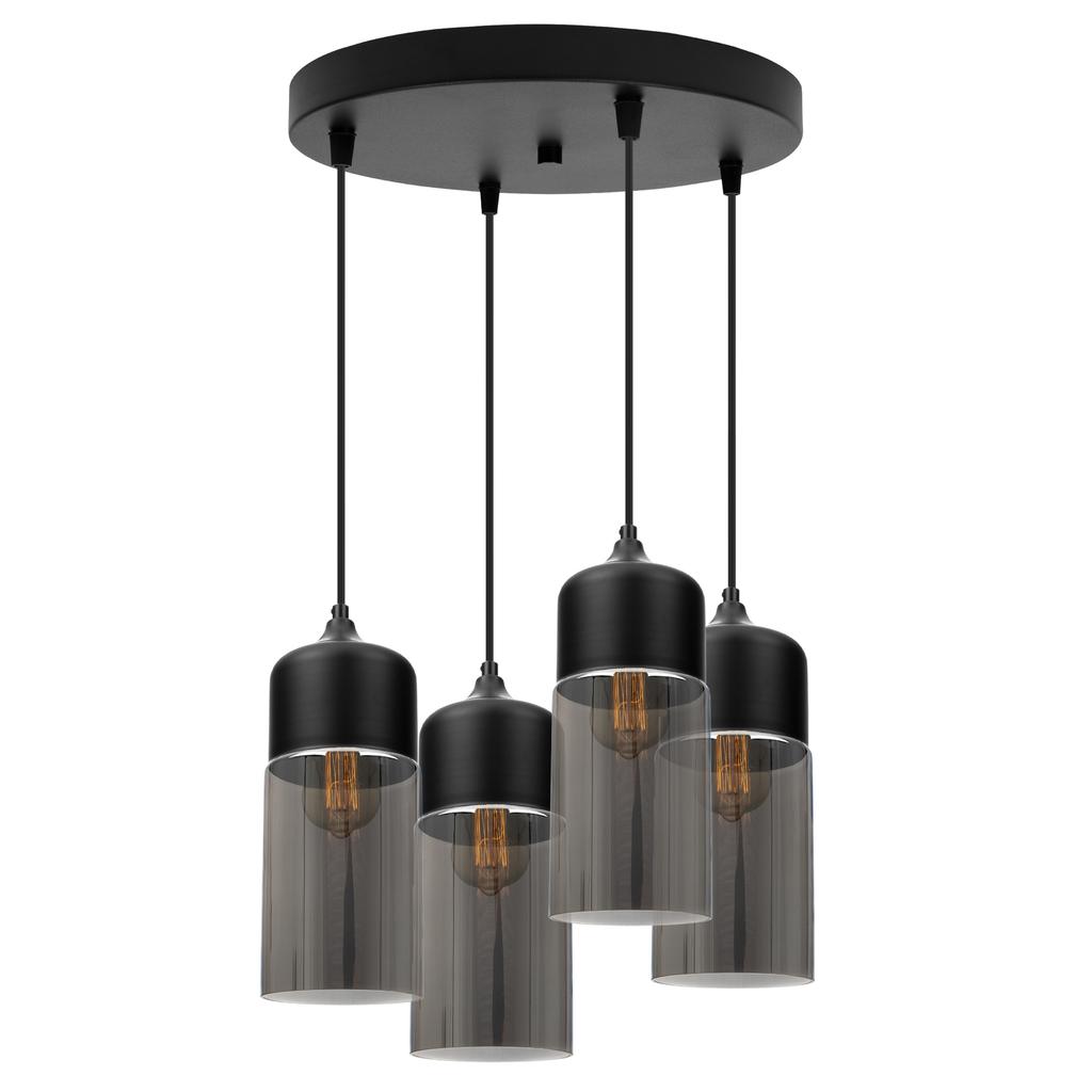 HANGING CEILING LAMP, GLASS PLAFON, LED LAMP